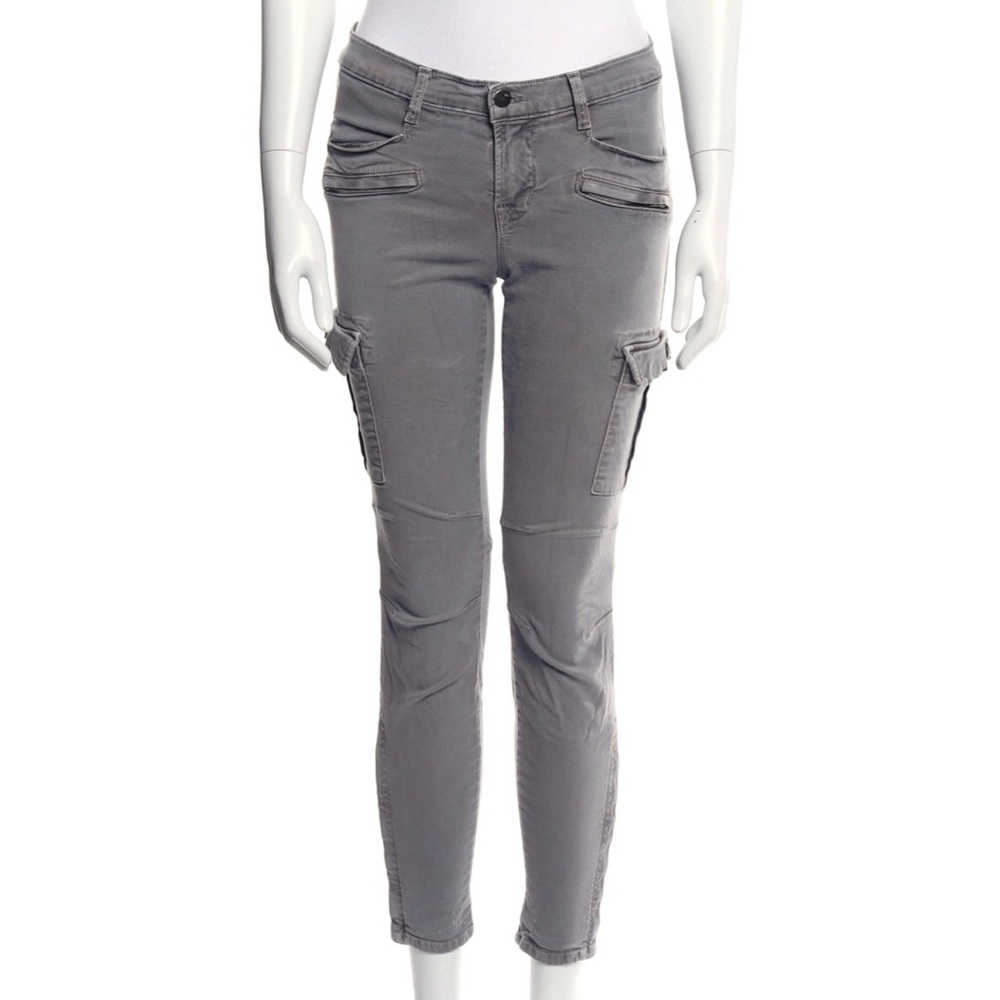 J BRAND Cargo Mid-Rise Skinny Leg Jeans